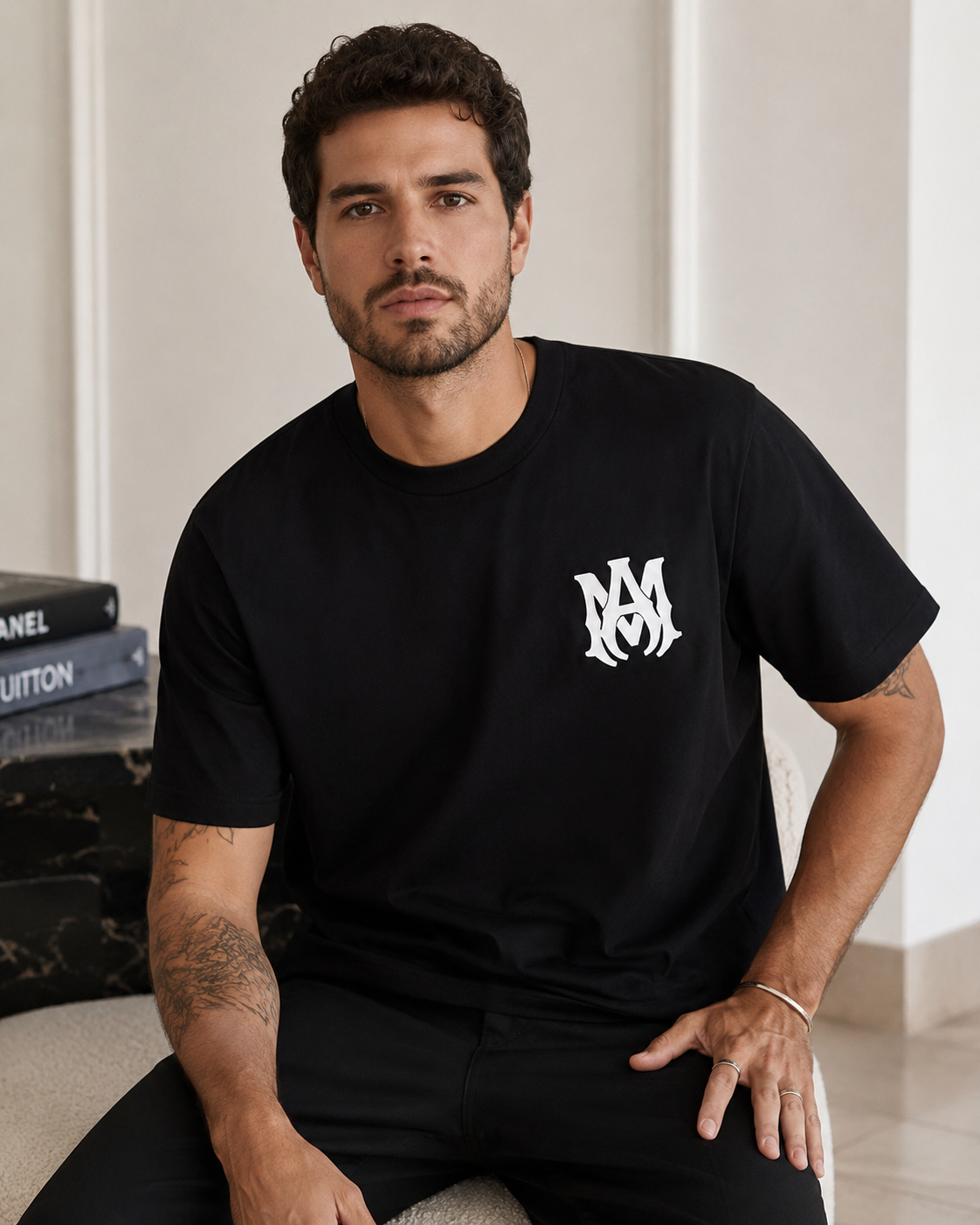 Camiseta Preta Amiri