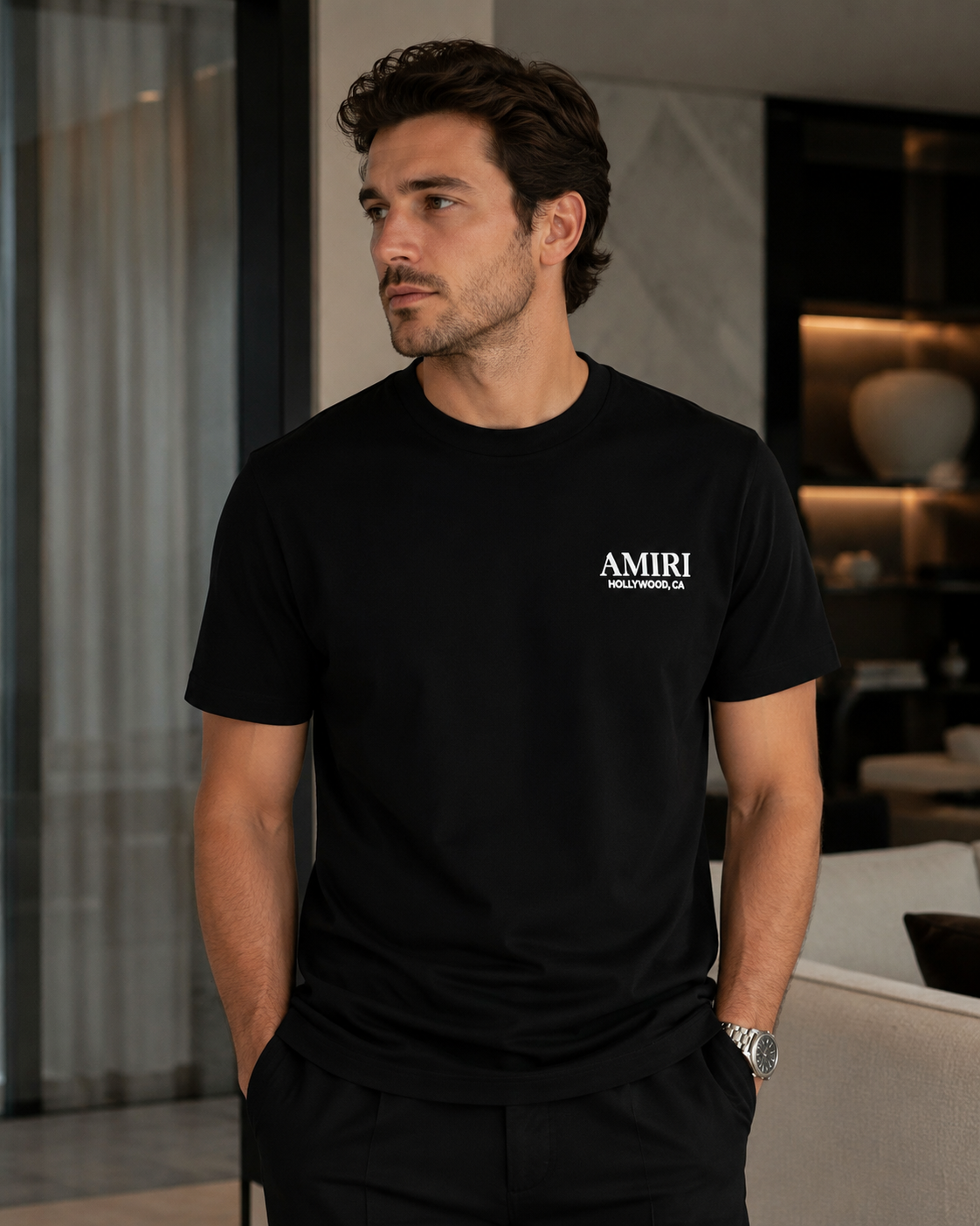 Camiseta Amiri hollywood