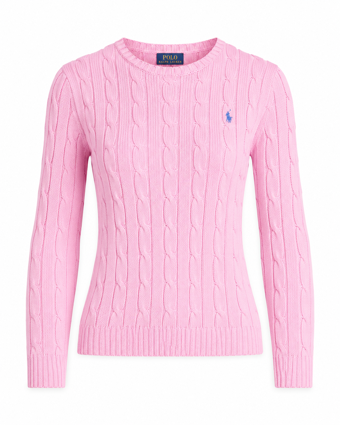 Suéter Tricô Rosa Ralph Lauren