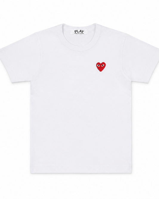 Camiseta CDG 1 Coração Vermelho