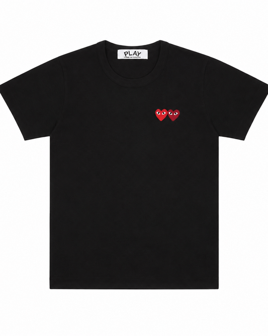 Camiseta CDG 2 Corações