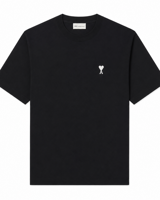 Camiseta Ami Paris logo branca