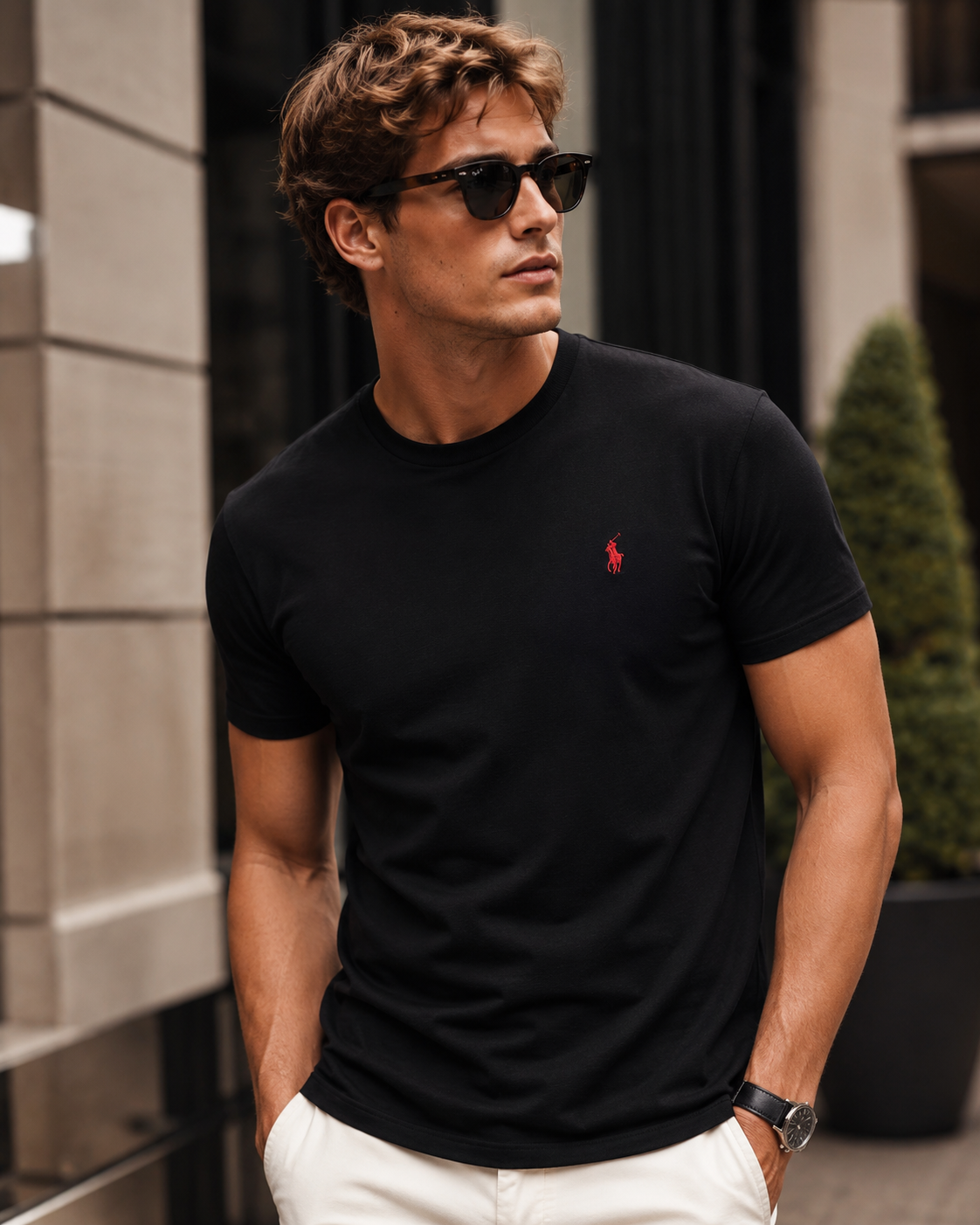 Camiseta Polo Ralph Lauren Preta