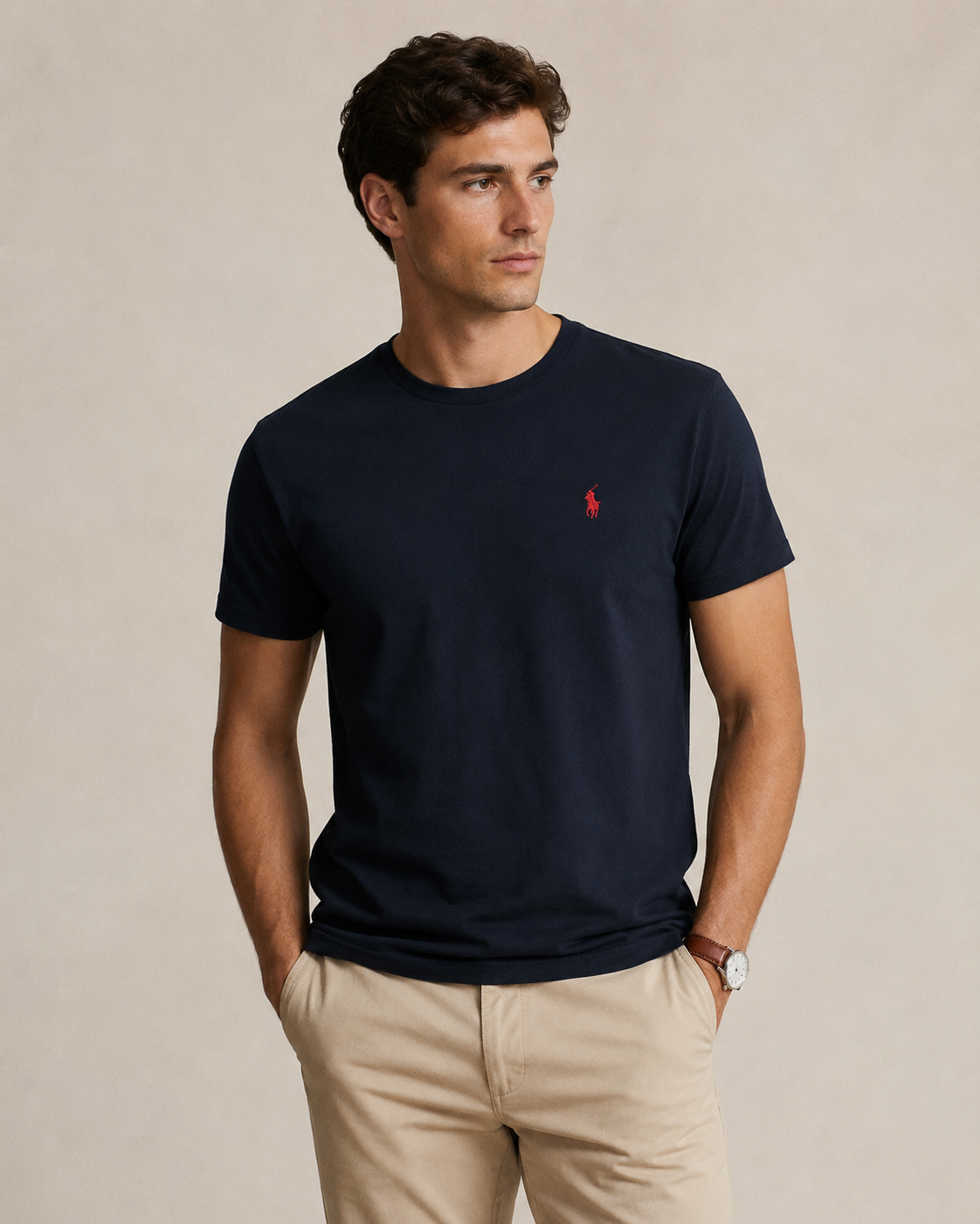 Camiseta Ralph Lauren Azul Escuro