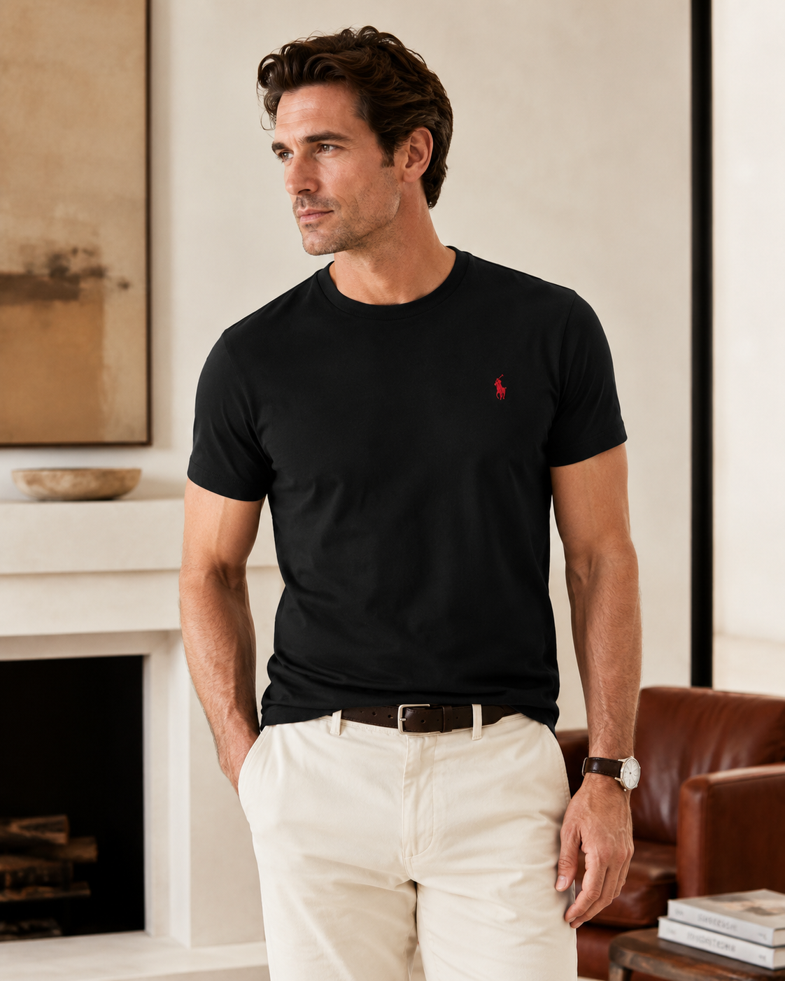 Camiseta Polo Ralph Lauren Preta