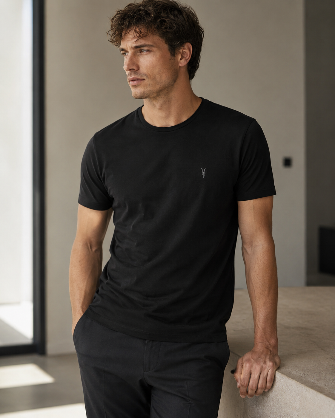 Camiseta All Saints Preta