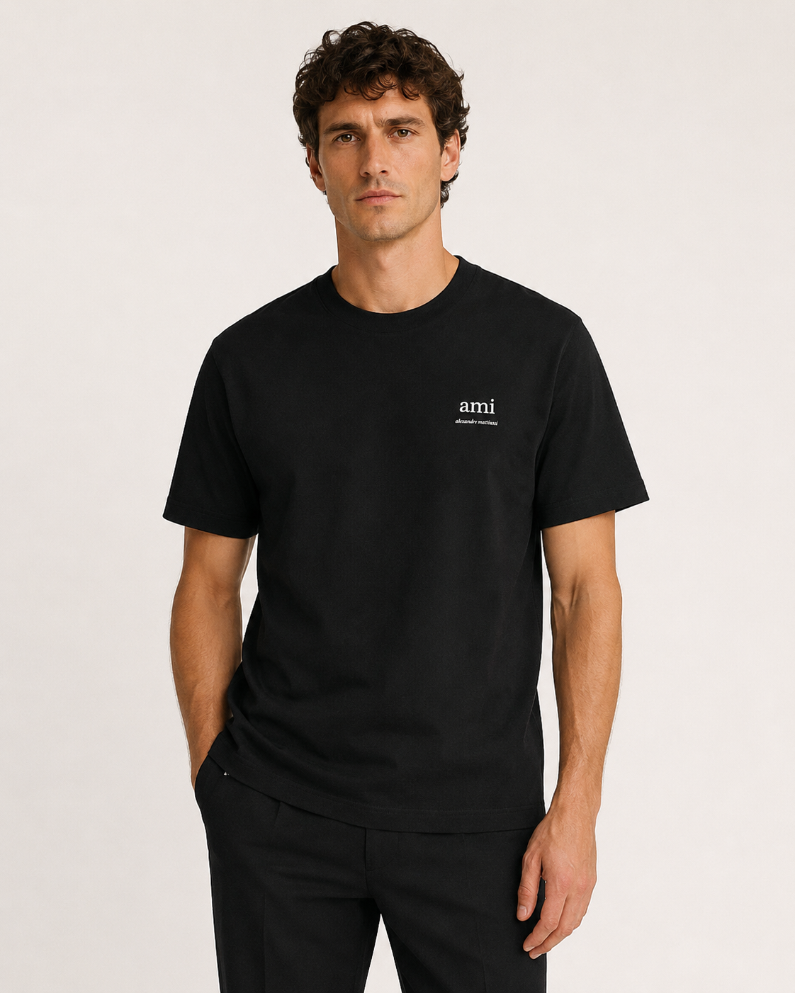 Camiseta Ami Paris logo