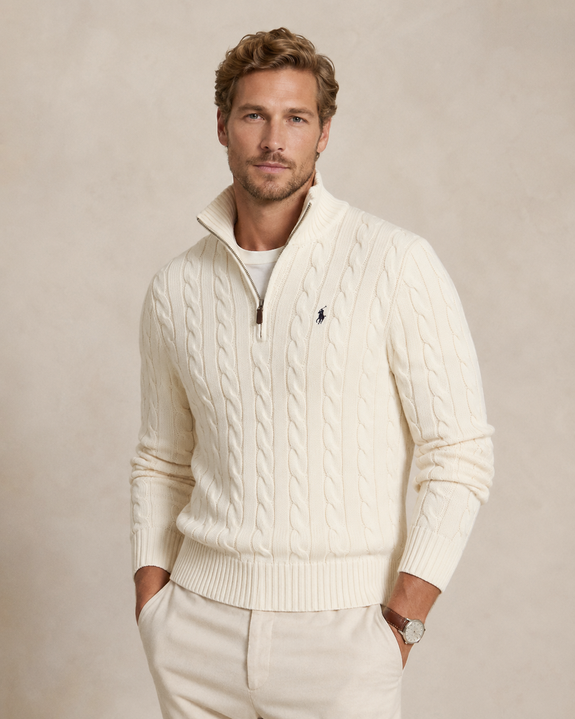 Suéter Tricô Ralph lauren Masculino